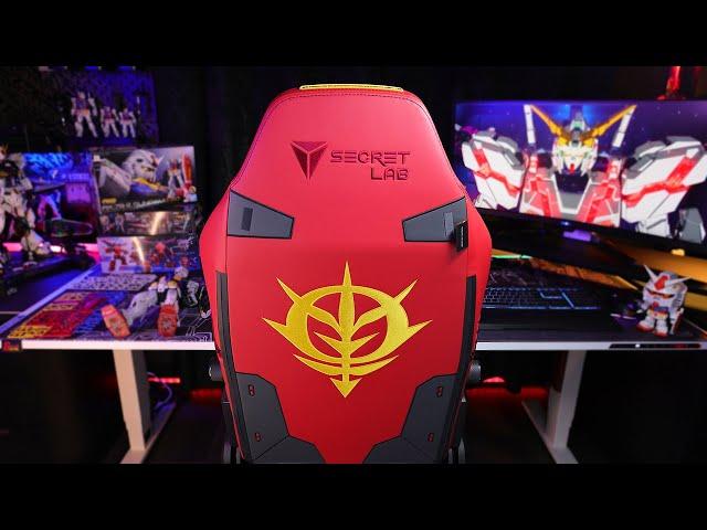 The ULTIMATE Gundam Battlestation! |  SECRETLAB x MOBILE SUIT GUNDAM