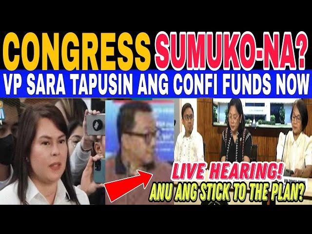 SAWAKAS VP SARA TITIGILAN na BUKING na GALAWAN ng CONGRESS?  ito ba ANG stick to da PLAN nila? #prrd