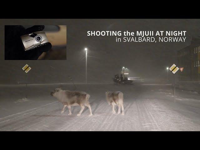 Svalbard with the Olympus Stylus Epic MJUII at Night