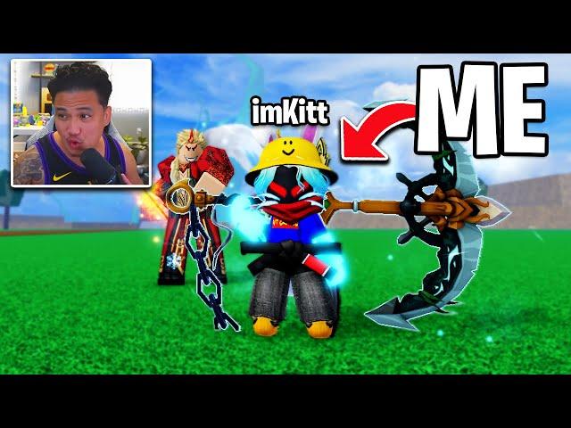 I Went Undercover On a YOUTUBERS Blox Fruits Account