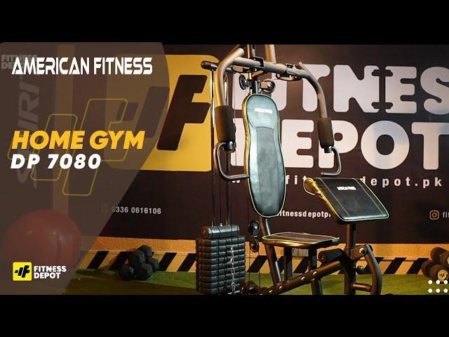 American Fitness Home Gym   DP 7080