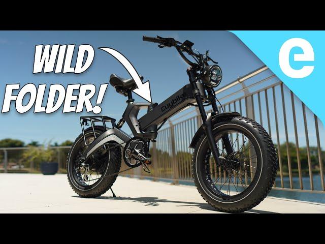 EUYBike K6 Pro: A Weird Full-Suspension Folding Fat Tire E-Bike