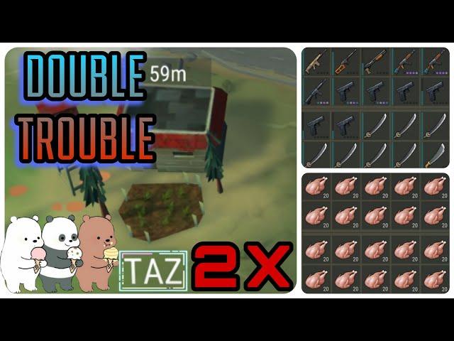 DOUBLE THE TROUBLE RAID | TAZ | LAST DAY ON EARTH SURVIVAL