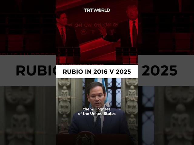 How Marco Rubio switched his stance on Palestine from 2016 to 2025