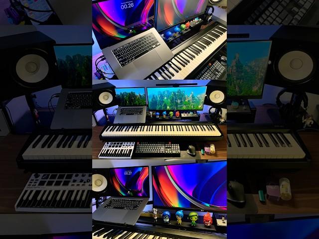 Composer/Producer Home Studio Setup #desksetup #homestudio #producer #music