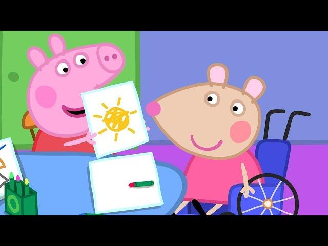 Peppa Pig Meets Mandy Mouse!  | @Peppa Pig - Official Channel