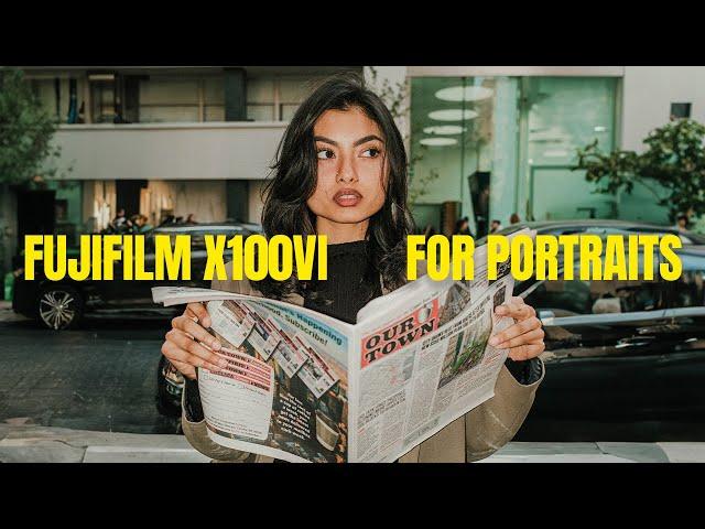 FUJIFILM X100VI Portrait Photography | NYC Street Portrait Photography On The Go