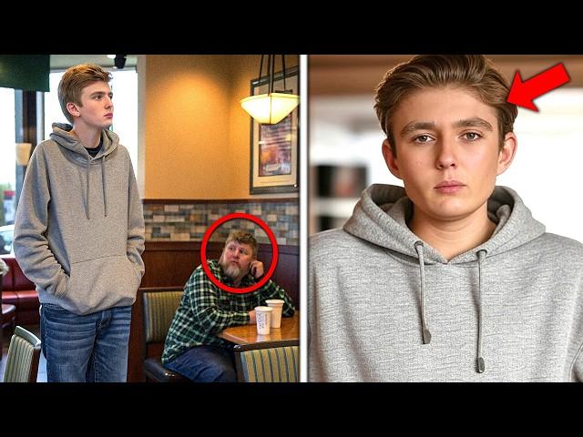 Stranger Yells at Barron Trump in a Café, How He Handles It Changes Everyone’s Perspective