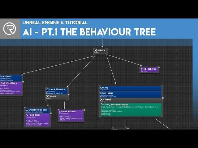 Unreal Engine 4 Tutorial - AI - Part 1 The Behaviour Tree