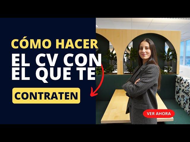 Cómo hacer un BUEN CURRÍCULUM en 2024 | + PLANTILLA GRATIS | Usando ChatGPT