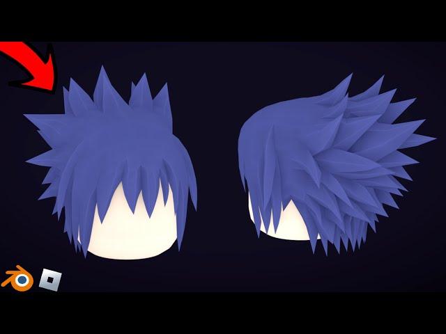 Anime Hair Modeling Tutorial | Blender & Roblox