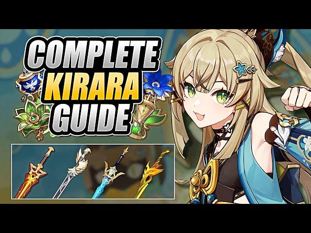 KIRARA COMPLETE GUIDE: Best Builds, Weapons, Artifacts, Team Comps and MORE in Genshin Impact
