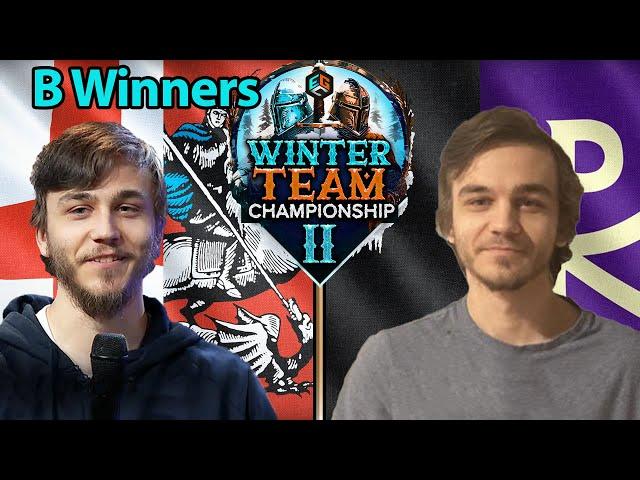 Canada  vs Debils Team  - Gruppe B - Winter Team Championship 2  - Age of Empires 4