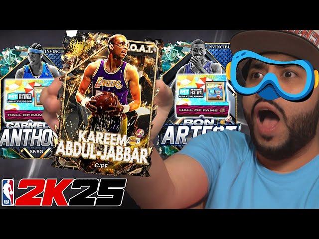 WE GOT THEM! I Opened the New Invincible HOF Box and Spent Millions for GOAT Kareem! NBA 2K25 MyTeam