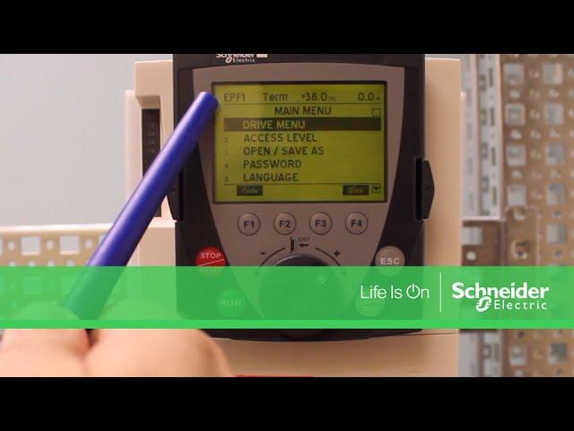 Troubleshooting EPF1 Fault on Altivar™ ATV61 & ATV71 Drives | Schneider Electric