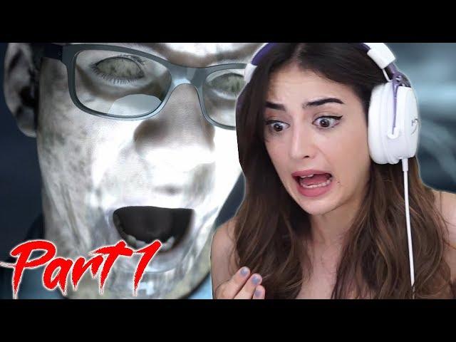 Terrified Girl Plays Scary Game / Man of Medan / Part 1