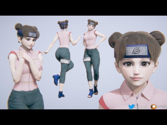 Honey Select 2 - Card - Tenten (Naruto Classic)