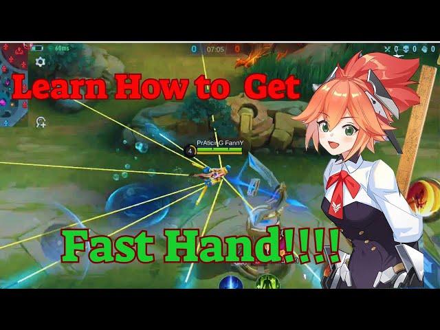 how to practice fanny cable | fanny fasthand tutorial|