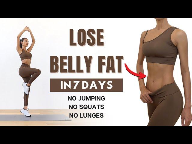 LOSE BELLY FAT in 7 Days30 MIN Standing Abs Workout - No Squat, No Lunge, No Jumping