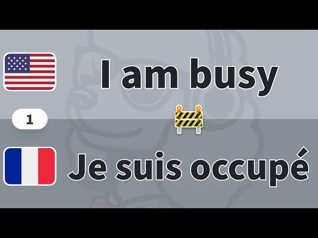  200 French Phrases 49 Patterns for Beginners Part 1