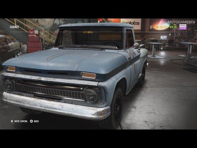 Need for Speed Payback - Chevrolet C10 Stepside Pickup 1965 Derelict Guide