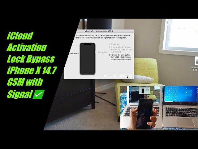 iCloud Activation Lock Bypass – iPhone X 14.7 GSM with Signal