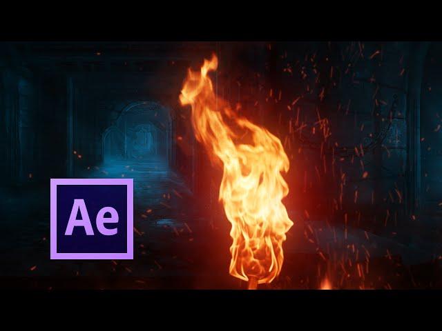 Realistic FIRE Simulation - After Effects TUTORIAL