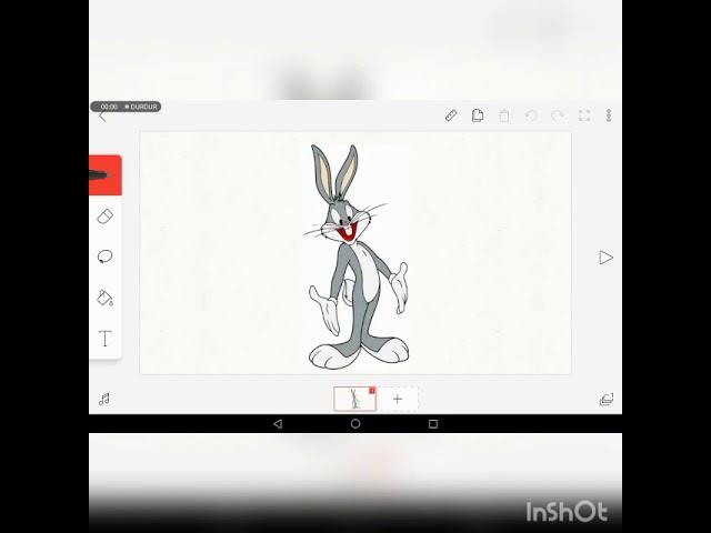 Looney tunes bugs bunny çizimi (FLİPACLİP)