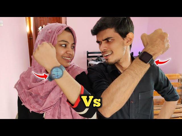 எது GETHUUuu..? AMAZFIT or  REALME WATCH..? | Amazfit verge lite vs Realme | CyberTamizha