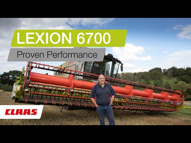 LEXION 6700. Proven Performance.