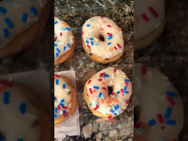 Sprinkled Doughnuts 