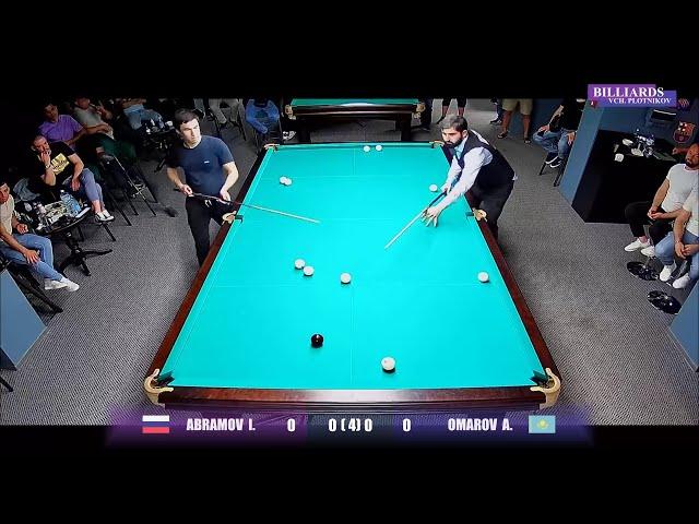 Armada Cup 2023. Abramov (RUS) - Omarov (KAZ), semi-final. Billiards, Moscow pyramid.