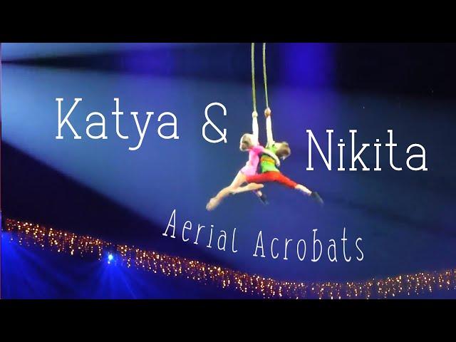 Katya and Nikita - A Touch of Gold - Aerial Acrobats