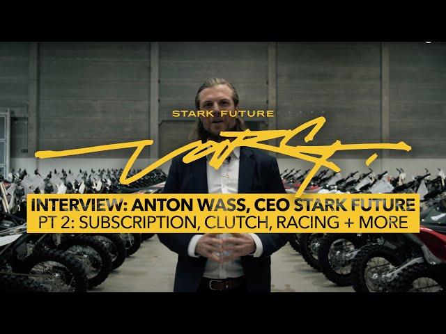 Interview pt 2 with Anton Wass, CEO Stark Future