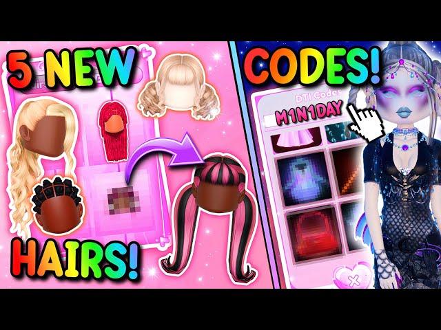 ALL SECRETS IN THE NEW MINI UPDATE + *3 NEW CODES* IN DRESS TO IMPRESS || ROBLOX