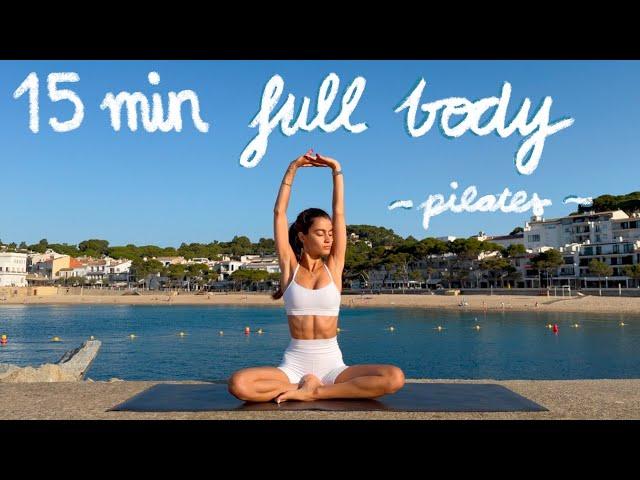 15MIN hourglass pilates workout // full body tone & lengthen // no equipment | LIDIAVMERA