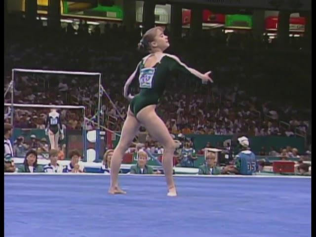 [HDp60] Lilia Podkopayeva (UKR) Floor All Around 1996 Atlanta Olympic Games