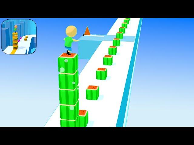 Play 10000 Levels Game Mobile Cube Surfer Top Gameplay iOS,Android  Walkthrough Freeplay Update