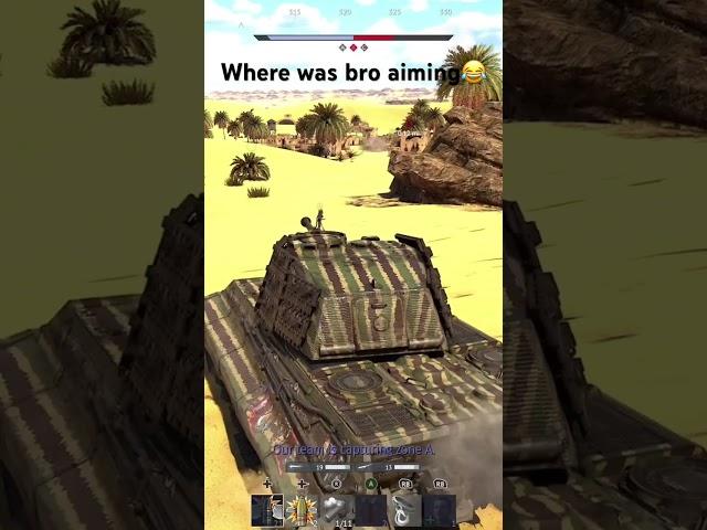 Where is bro aiming #warthunder #gaming #gaijined #warthundertanks #automobile #gaijin #fyp #fy