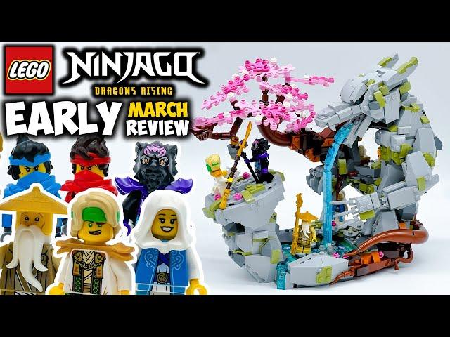 Dragon Stone Shrine EARLY March 2024 Review! | LEGO Ninjago Dragons Rising Set 71819