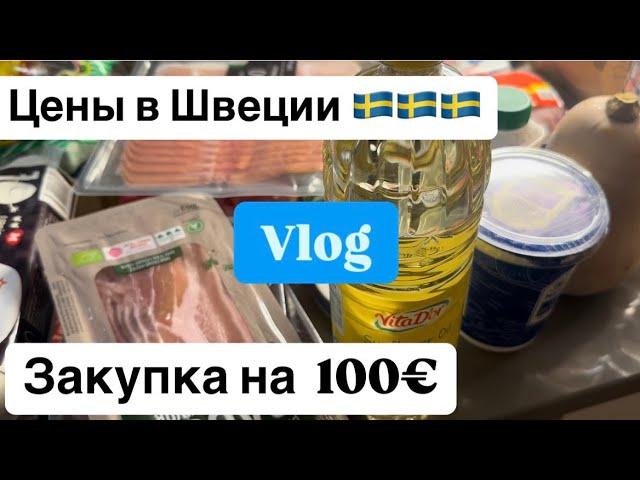 ВЛОГ ИЗ ШВЕЦИИ  ЗАКУПКА ПРОДУКТОВ /  ЦЕНЫ ОСЕНЬ 2024 #влог #vlog  #покупки #швеция #еда