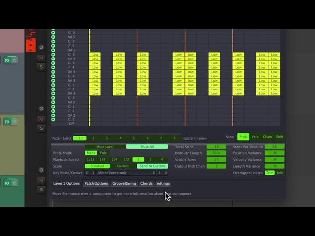 Stochas VST Sequencer in REAPER