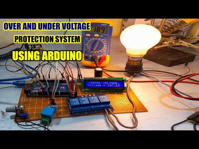 how to make over and under voltage protection system