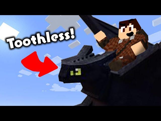 DRAGONS IN MINECRAFT!!! - ISLE OF BERK 1.18.2 MINECRAFT MOD SHOWCASE