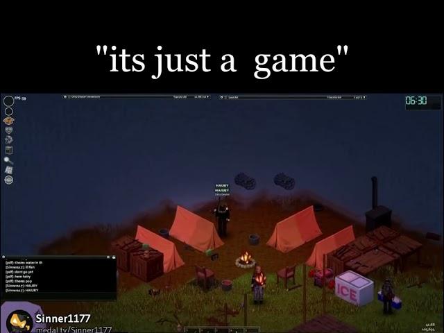 “Its just a game” z\