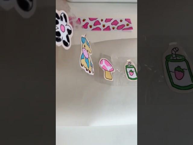 КАК СДЕЛАТЬ СТИКЕРЫ #stickers #pinterest #papercraft