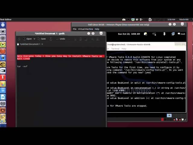 Easy Way To Install Vmware Tools on Kali Linux