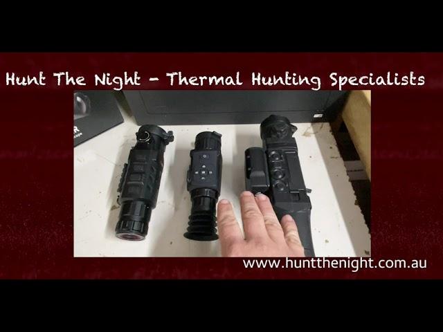 Don't buy a thermal scope without watching this video first! With ben from huntthenight.com.au