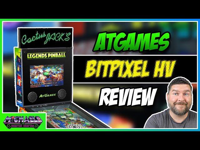 AtGames BitPixel HV Review! LED Topper for Legends Pinball