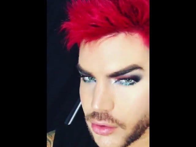 Adam Lambert - Beautiful Eyes & Makeup